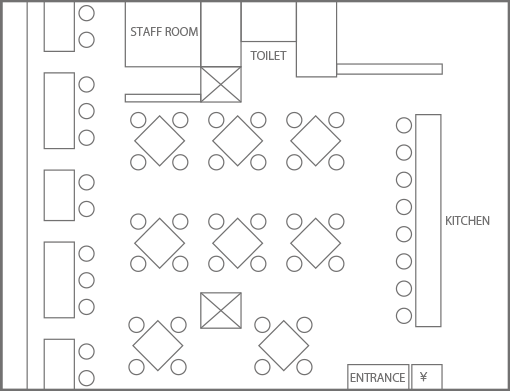 店内レイアウト