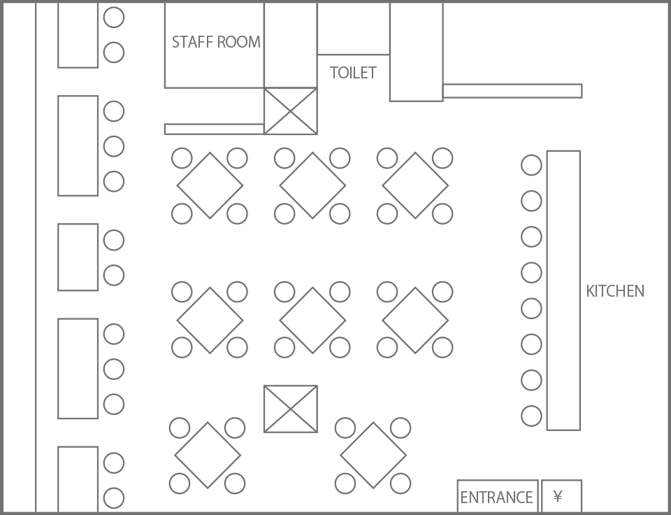 店内レイアウト